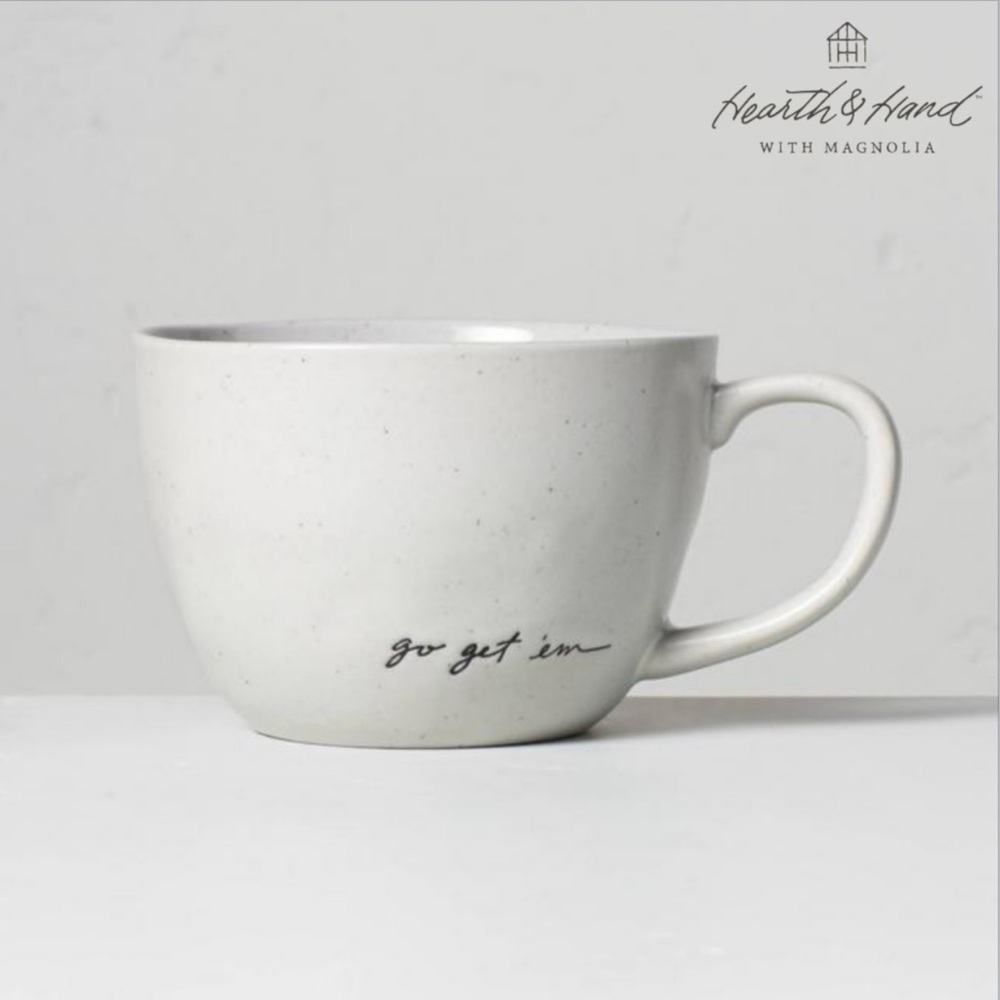 'Go Get Em' Speckled Stoneware Mug - Hearth & Hand with Magnolia